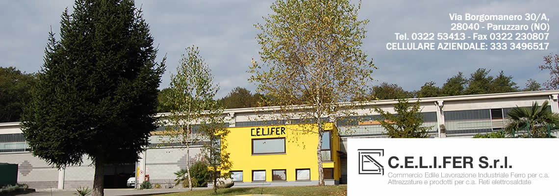 La Celifer Srl è un’azienda specializzata nella presagomatura tondo per cemento armato